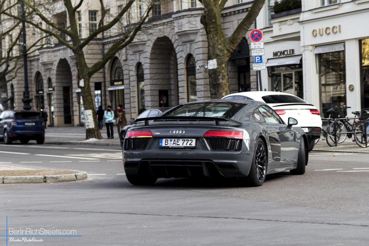 Audi R8 V10 Plus (2016) spotted in Berlin — BerlinRichStreets